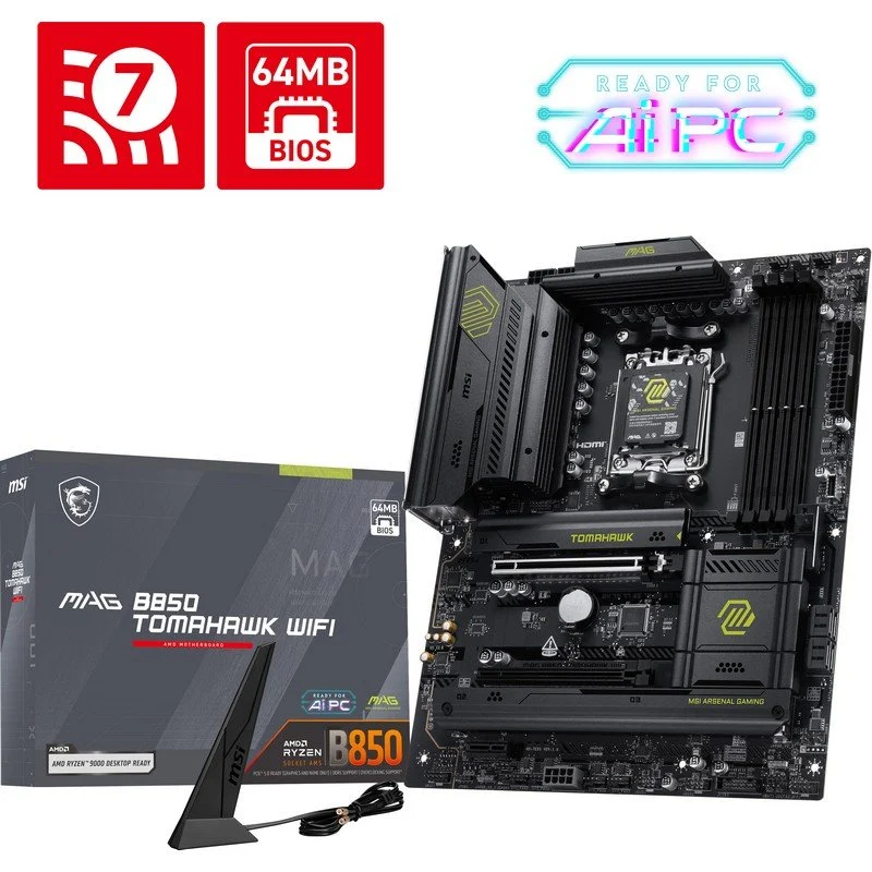 MSI MAG B850 Tomahawk Wifi AM5 - Image 1