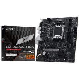 MSI PRO A620AM-B EVO AM5 DDR5 Micro ATX 2.5GbE - Thumbnail Image 1