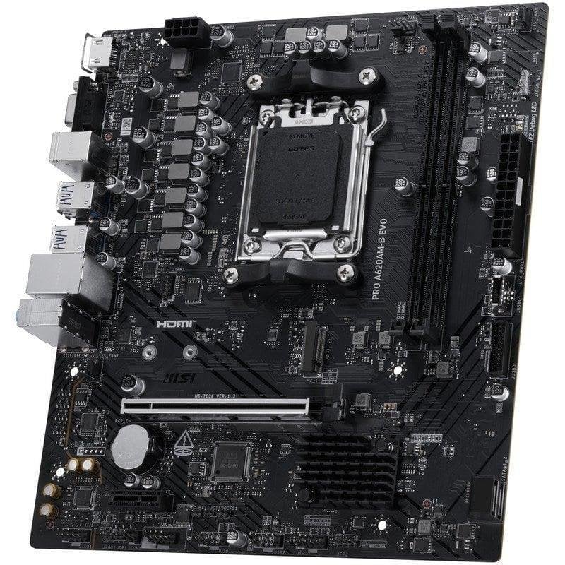 MSI PRO A620AM-B EVO AM5 DDR5 Micro ATX 2.5GbE - Image 2