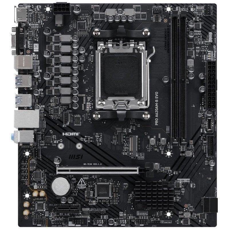 MSI PRO A620AM-B EVO AM5 DDR5 Micro ATX 2.5GbE - Image 3