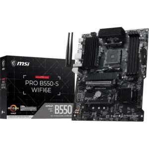MSI PRO B550-S AM4 DDR4 ATX WiFi 6E PCIe 4.0