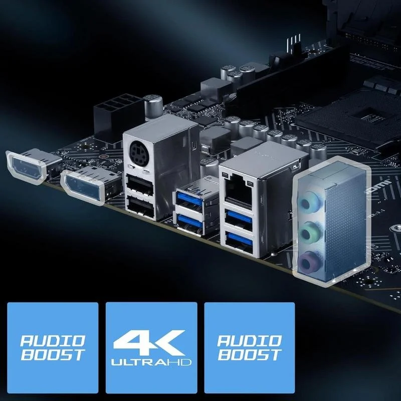 MSI PRO B550M-B AM4 DDR4 micro ATX PCIe 4.0 64GB RAM - Image 7
