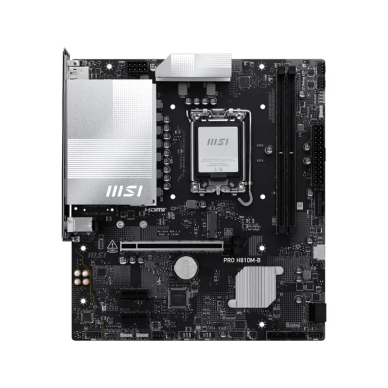 MSI PRO H810M-B Micro-ATX LGA1851 DDR5 2.5GbE M.2 - Image 1
