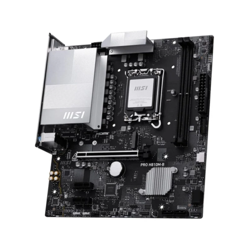 MSI PRO H810M-B Micro-ATX LGA1851 DDR5 2.5GbE M.2 - Image 2