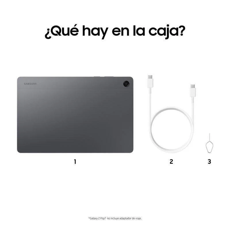 Samsung Galaxy Tab A11 Plus 5G 11" 8GB 256GB Cinzento - Image 3