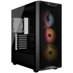 Mid-Tower Corsair 3200D RS ARGB Preta Vidro Temperado - Thumbnail Image 1