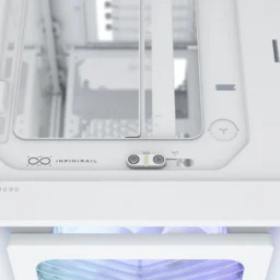 Corsair ATX FRAME 4000X RS ARGB Branca Vidro Temperado - Thumbnail Image 9