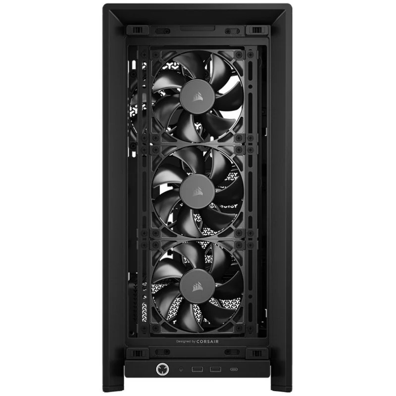 Corsair FRAME 4000X RS ARGB Vidro Temperado USB-C Preta - Image 2