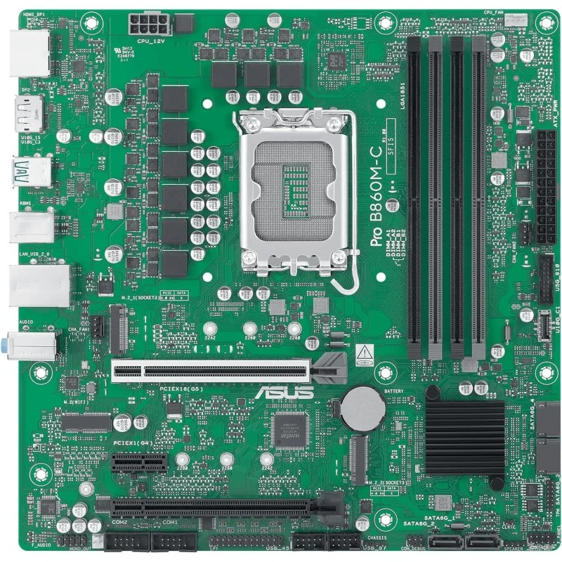 ASUS PRO B860M-C-CSM Micro-ATX LGA1851 PCIe 5.0 DDR - Image 2
